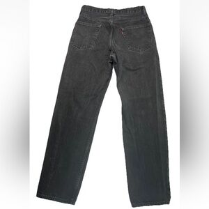 Levi’s 550 Jeans Mens 34x34 Denim Black S40196 Relaxed